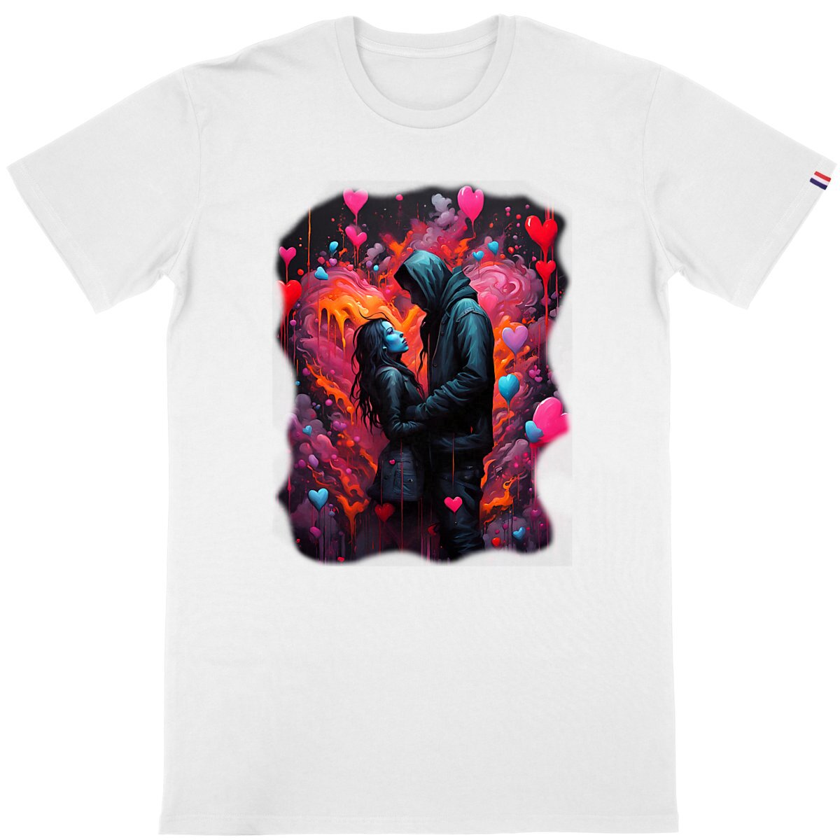 T-shirt "Melting heart" Made in France - Homme