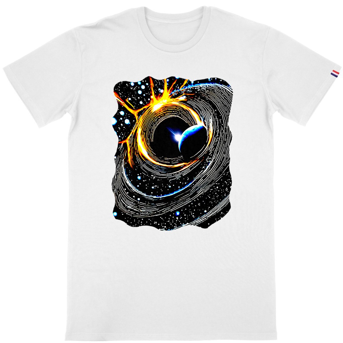 T-shirt "Black Hole" Made in France- Homme