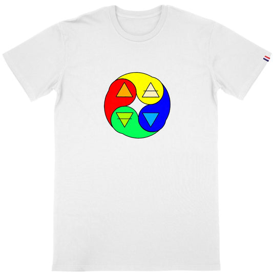 T-shirt "4 elements - Alchimist edition" Made in France - Homme