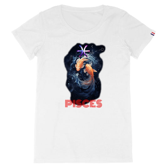 T-shirt "Pisces" Made in France - Femme